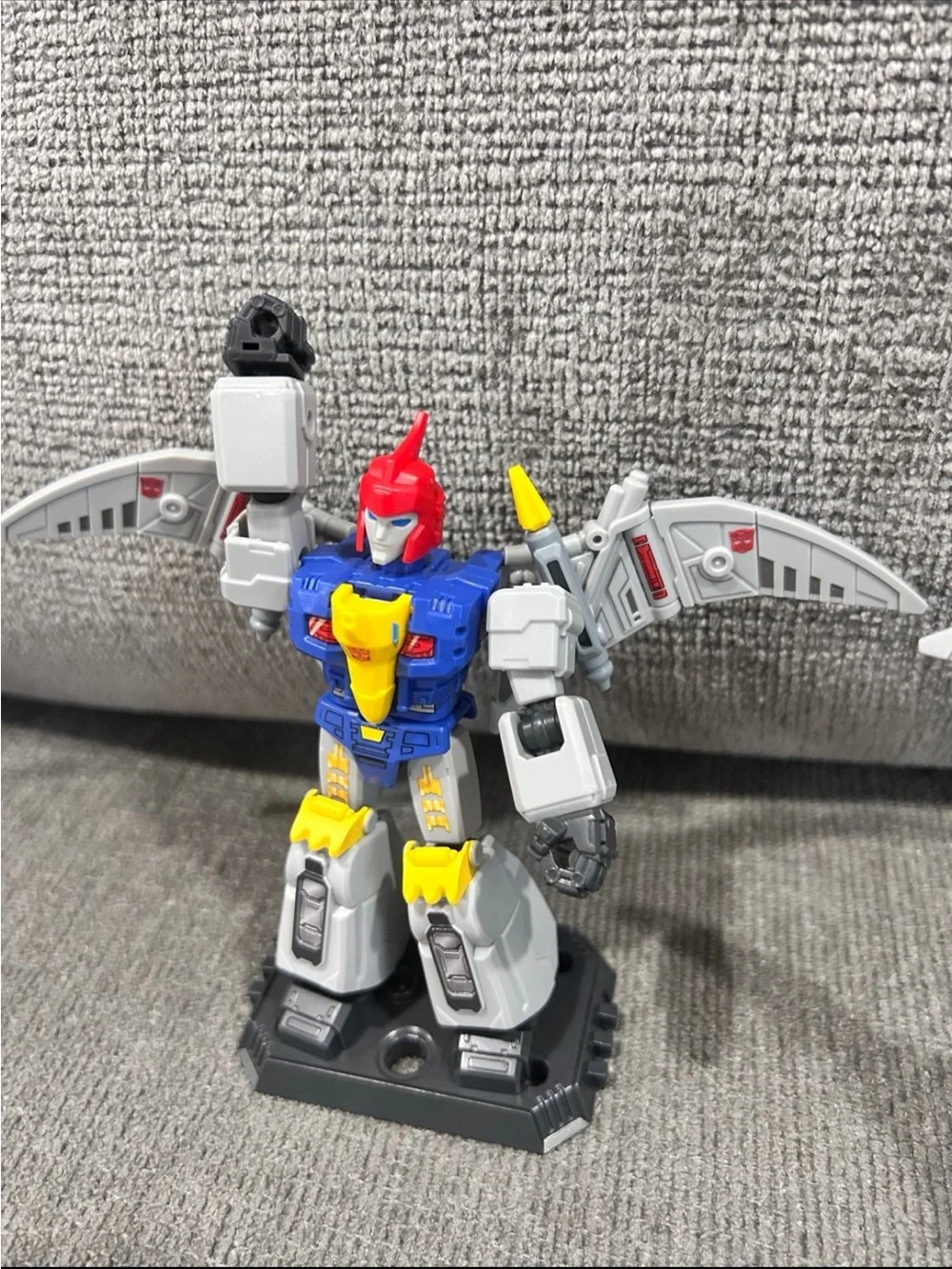 Transformers Blokees galaxy Swoop bot and Dinobot mode